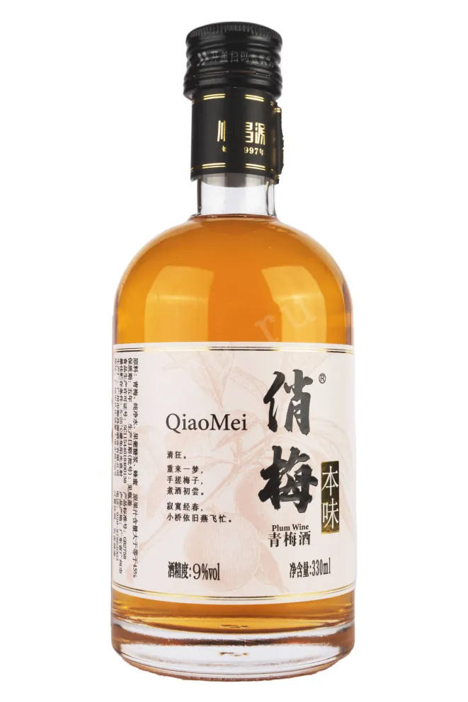 Настойка Зеленая Сливовая Цяомэй  0.330 л