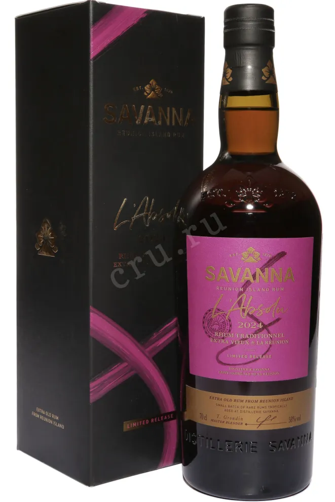 Ром Savanna L'Absolu in gift box  0.7 л