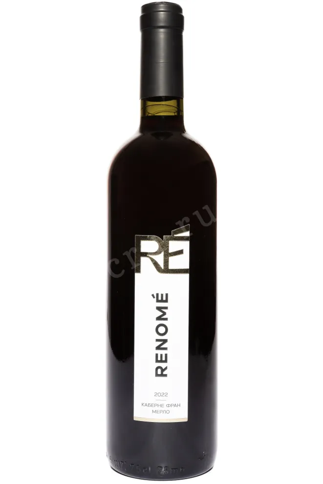 Вино Реноме Каберне Фран - Мерло 2022 0.75 л