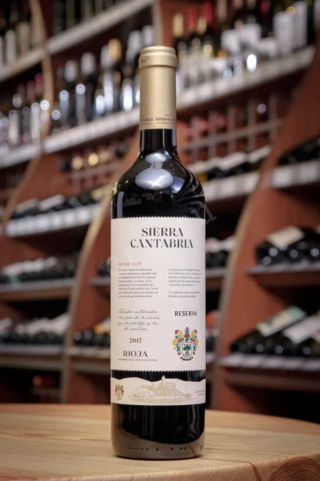 В магазине Крю Профи Sierra Cantabria Reserva Tempranilo Rioja DOCa 2017 0.7 л