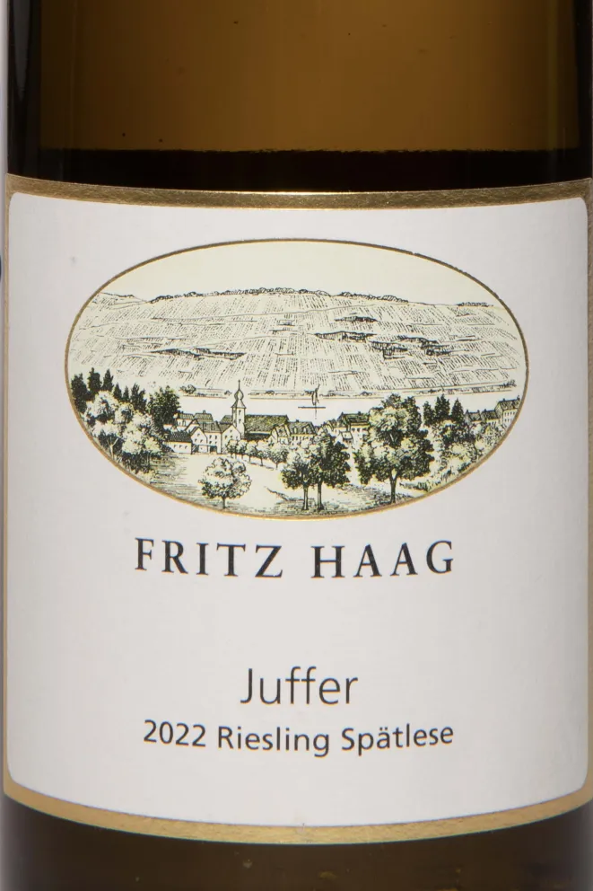 Этикетка Fritz Haag Brauneberger Juffer Riesling Spatlese 2022 0.75 л