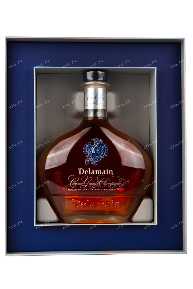 Коньяк Delamain Extra decanter & gift box  Grande Champagne 0.7 л