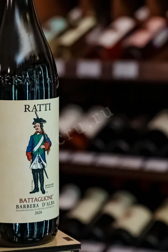 В магазине Крю Профи Renato Ratti Battaglione Barbera d'Alba Red Dry DOC 2022 0.75 л