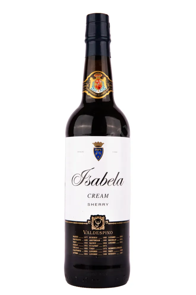 Херес Valdespino Cream Isabella 2019 0.75 л