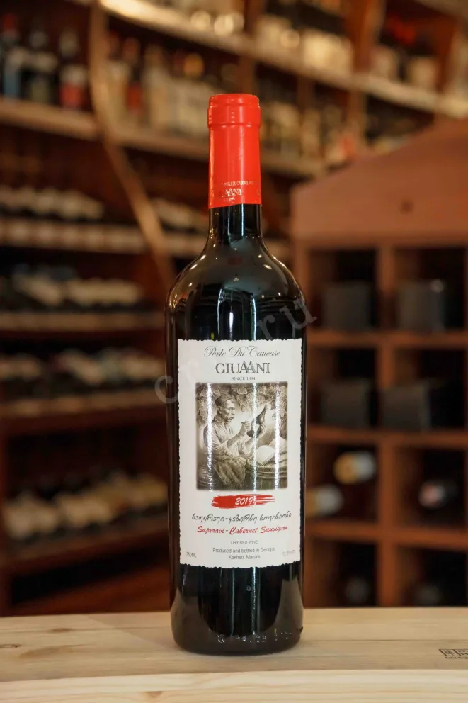 В магазине Крю Профи Giuaani Perle du Caucase Saperavi Cabernet Sauvignon 2019 0.75 л