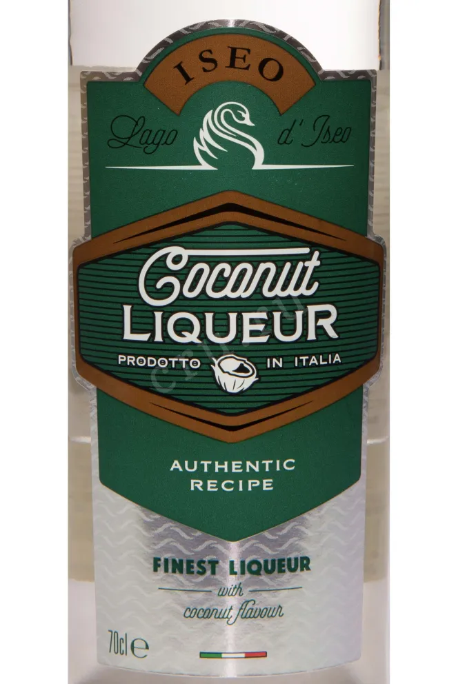 Этикетка Iseo Coconut 0.7 л