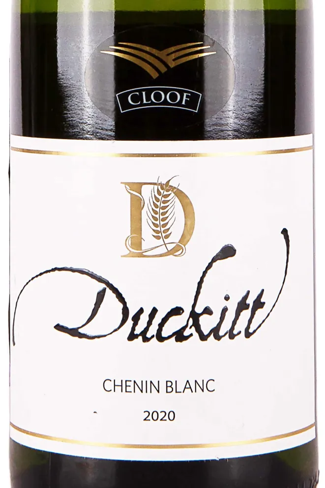 Этикетка Cloof Duckitt Chenin Blan 2020 0.75 л