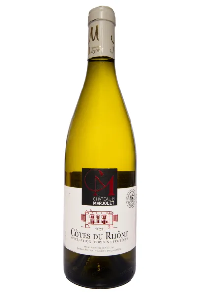 Вино Chateau de Marjolet Cotes du Rhone Blanc 2023 0.75 л
