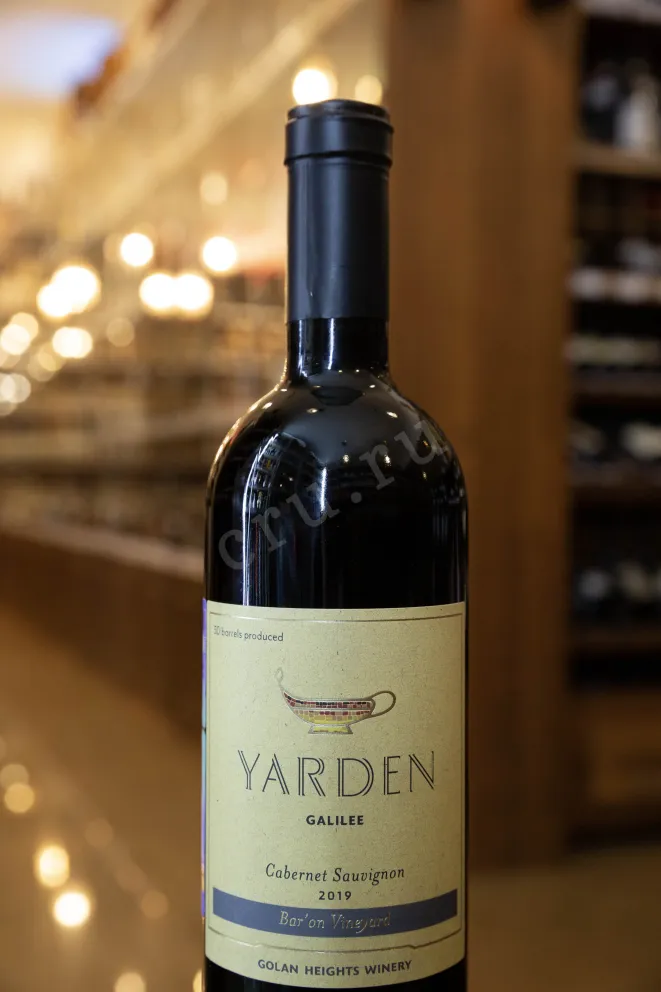 В магазине Крю Профи Yarden Cabernet Sauvignon Bar on Vineyard gift box 2019 0.75 л