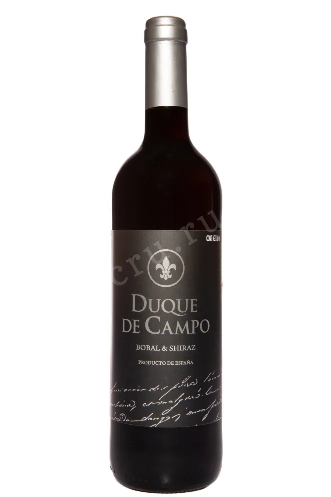 Вино Vicente Gandia Duque De Campo Bobal & Shiraz DOP 2022 0.75 л