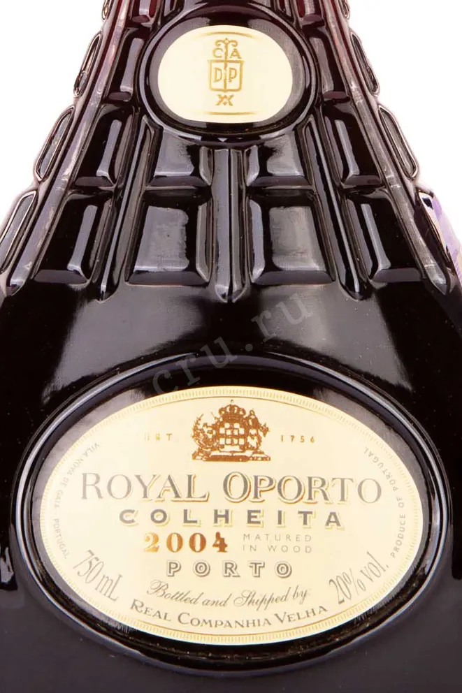 Этикетка Royal Oporto Coheita with gift box 2004 0.75 л