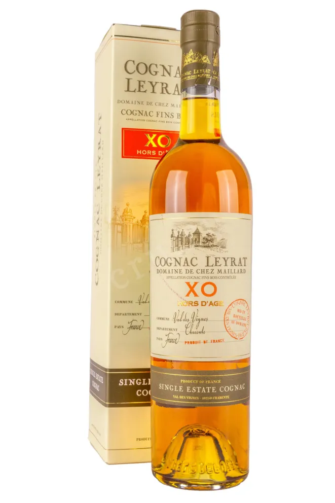 Коньяк Leyrat XO Hors d Age gift box  0.7 л