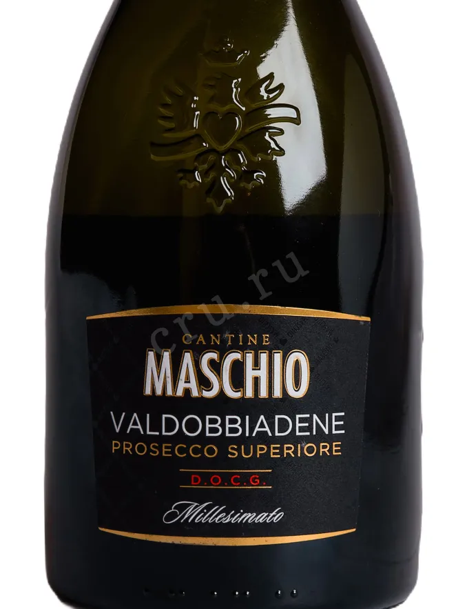 Этикетка Maschio Valdobbiadene Prosecco Superiore 2025 0.75 л