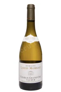 Вино Domaine Louis Moreau Chablis Grand Cru AOC Valmur 2018 0.75 л