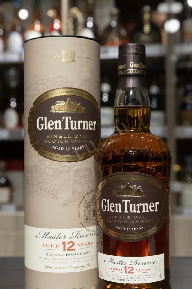 В магазине Крю Профи Glen Turner 12 years in tube 0.7 л