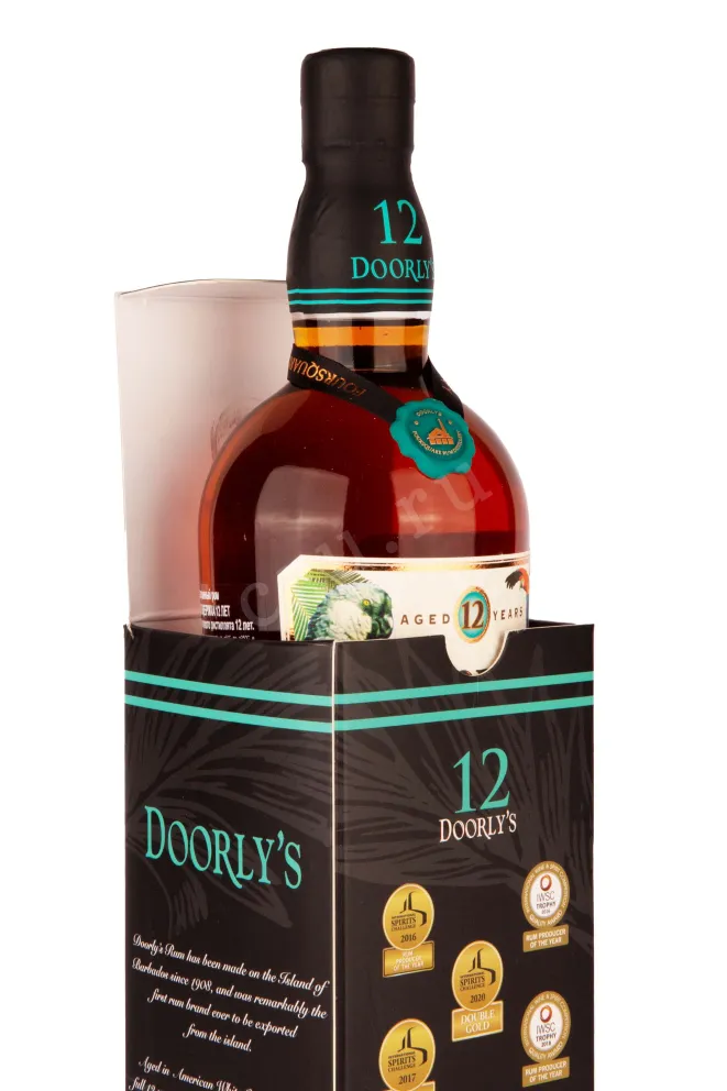 Ром Doorly's 12 years gift box  0.7 л