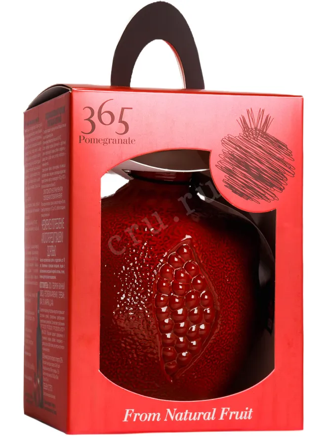 Подарочная коробка 365 Pomegranate in gift box 0.75 л