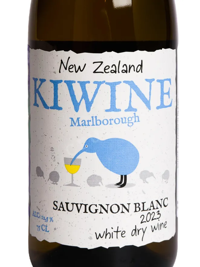 Этикетка Kiwine Marlborough 0.75 л