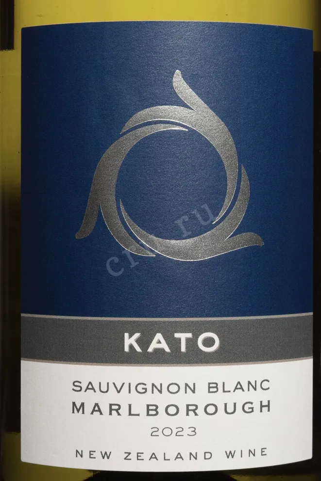 Этикетка Kato Sauvignon Blanc 2023 0.75 л