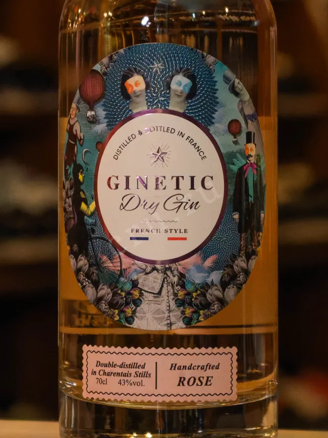 В магазине Крю Профи Ginetic Dry Gin Rose 0.7 л