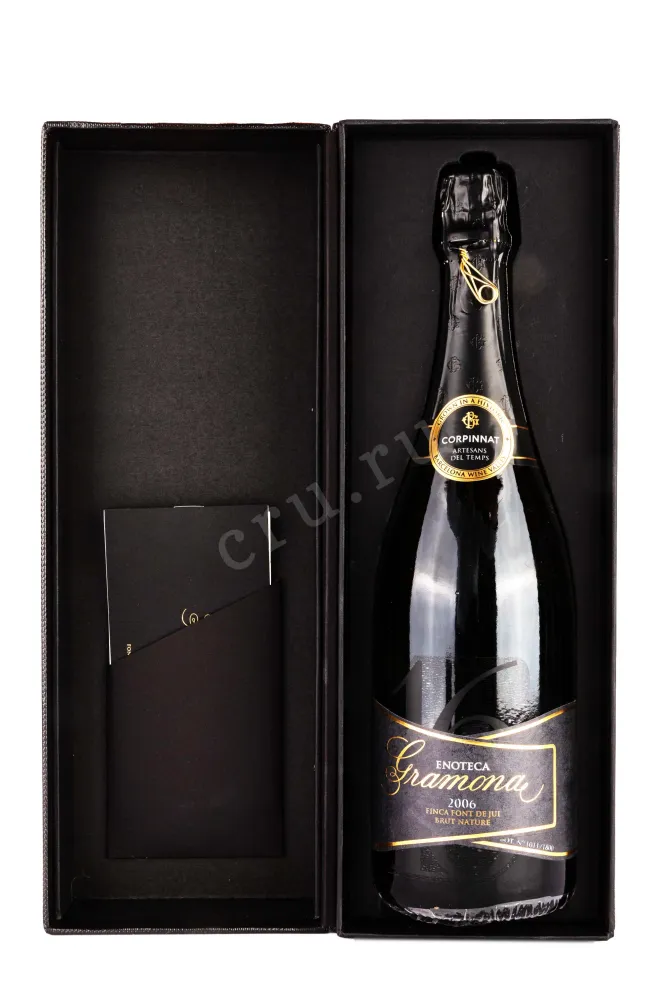 В подарочной коробке Gramona Enoteca Brut Nature Corpinnat gift box 2006 0.75 л