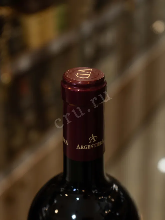 Пробка Argentiera Villa Donoratico Bolgheri Rosso in gift box 2022 1.5 л