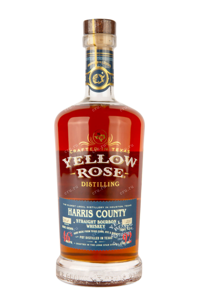 Виски Yellow Rose Harris County (Bourbon)  0.75 л