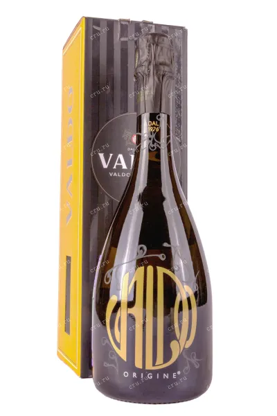 Игристое вино Valdo Origine Brut in gift box 2023 0.75 л