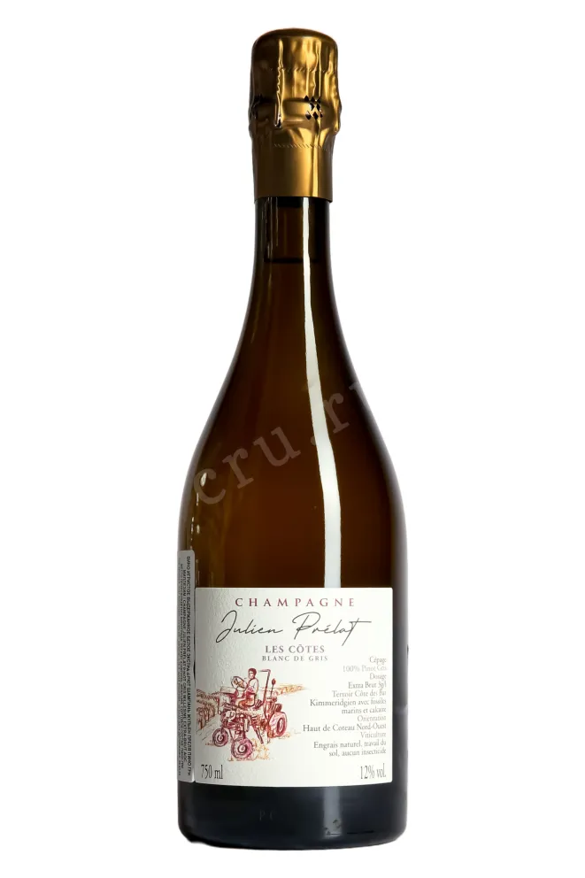 Шампанское Julien Prelat Les Cotes Blanc de Gris AOC 2021 0.75 л