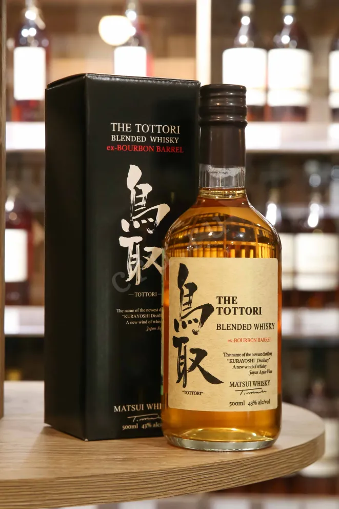 В магазине Крю Профи the Tottori Bourbon Barrel gift box 0.5 л
