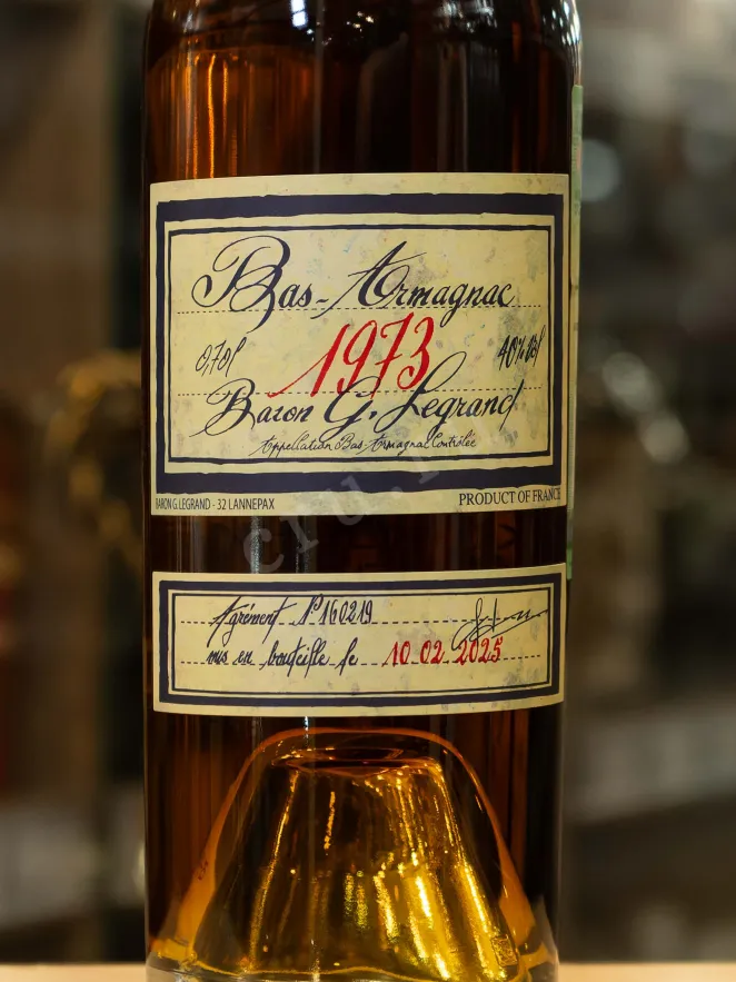 В магазине Крю Профи Baron G. Legrand 1973 0.7 л