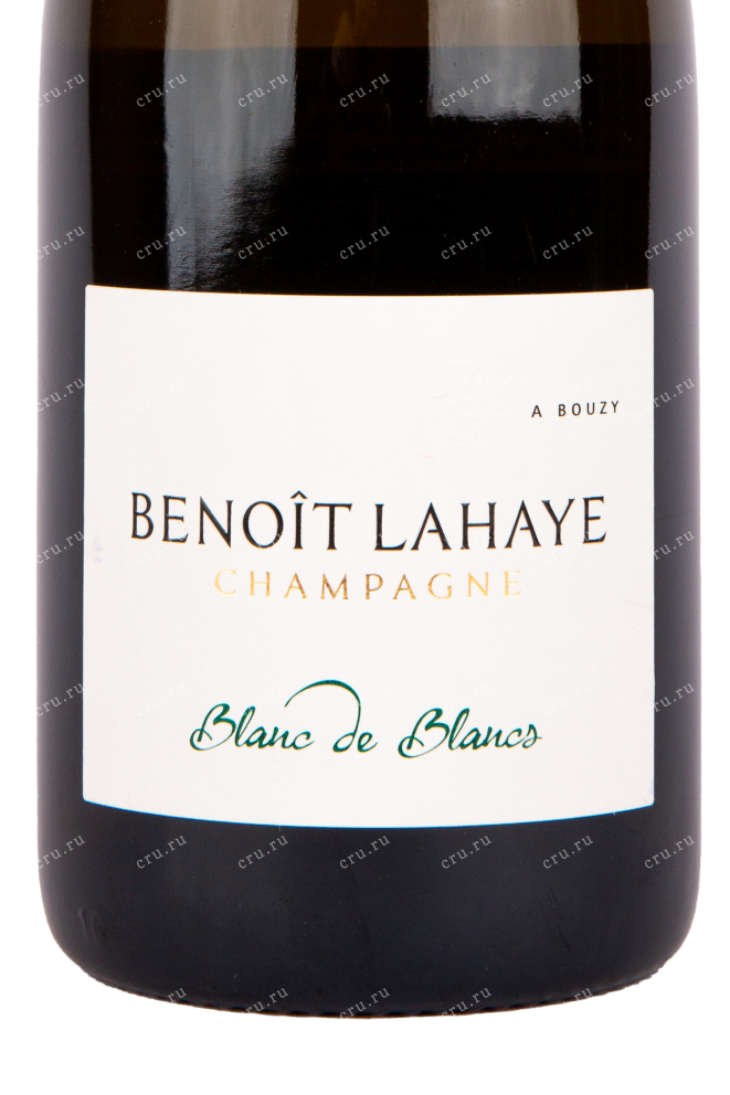 Этикетка игристого вина Benoit Lahaye Blanc De Blancs 0.75 л