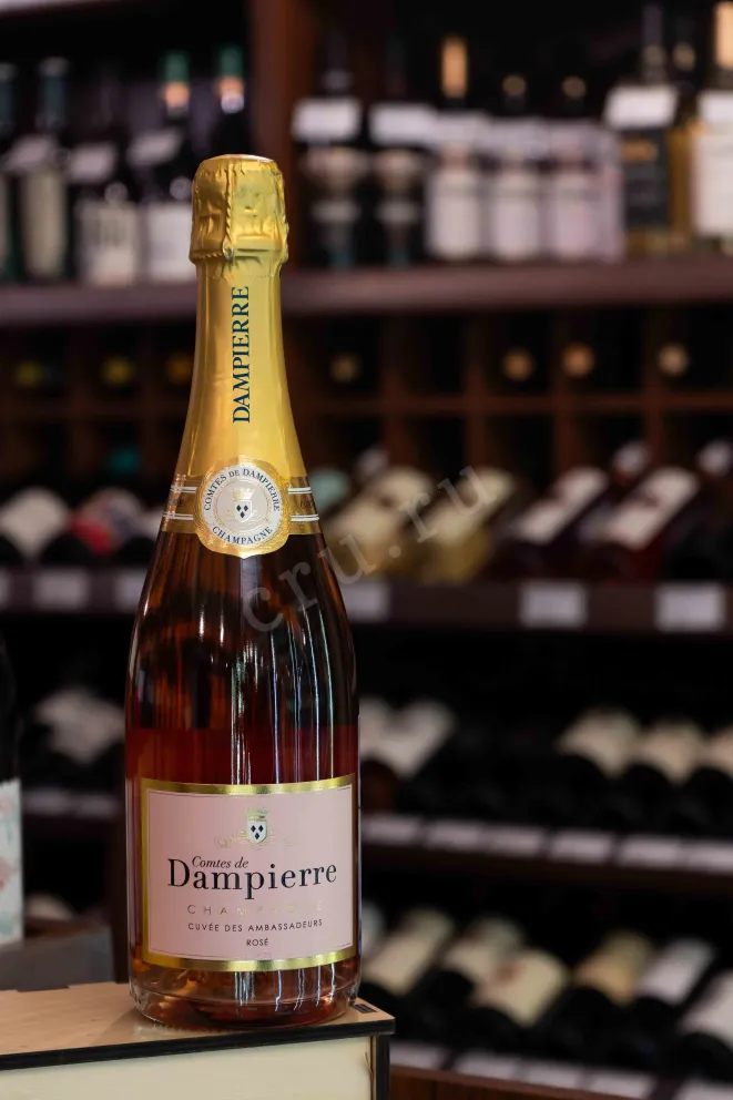 В магазине Крю Профи Comte Audoin de Dampierre Brut Rose 2019 0.75 л