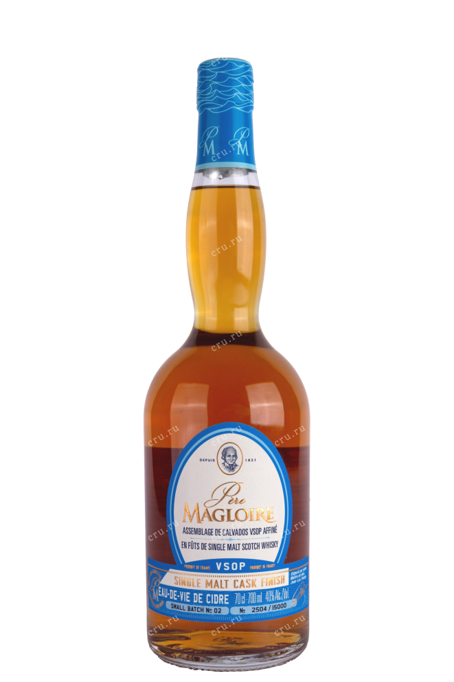 Бутылка Pere Magloire VSOP Single Malt Cask Finish 0.7 л
