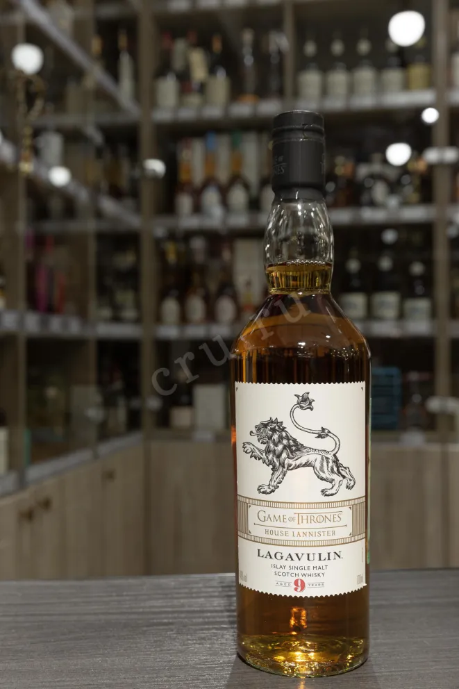 В магазине Крю Профи Lagavulin 9 years Game of Thrones House Lannister in tube 0.7 л