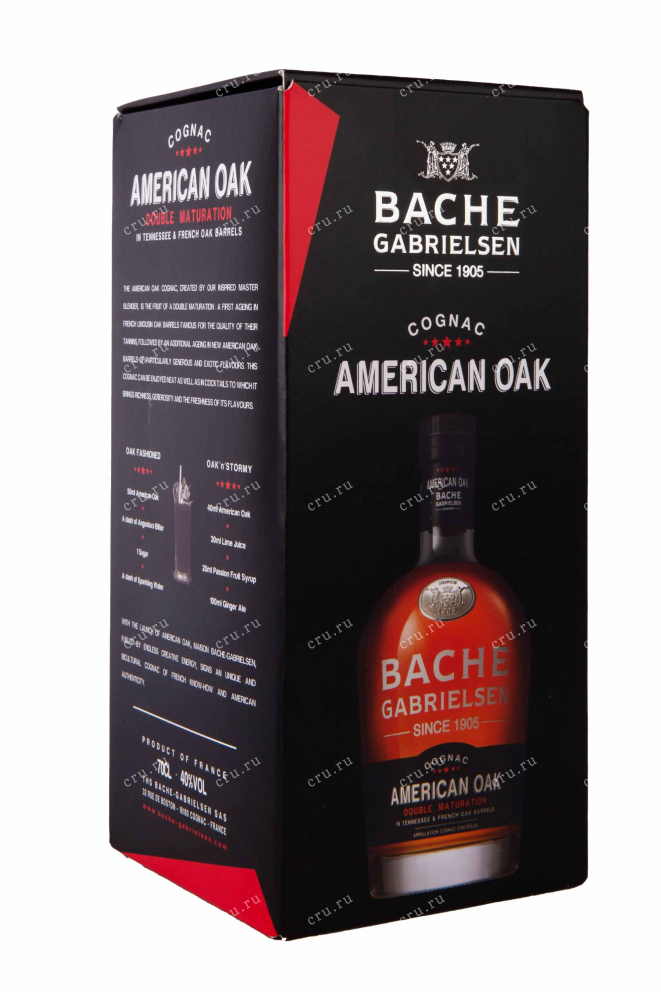 Подарочная коробка Bache-Gabrielsen American Oak gift box 0.7 л