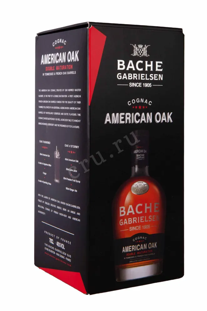 Подарочная коробка Bache-Gabrielsen American Oak gift box 0.7 л