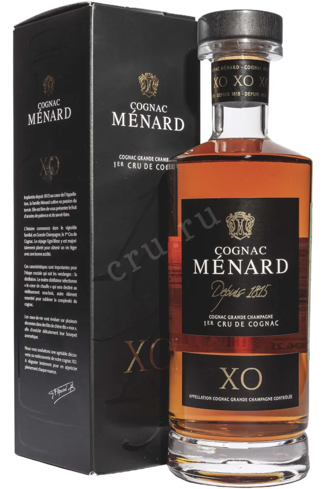 Коньяк Menard XO Grande Champagne 1er Cru De Cognac in gift box  0.7 л