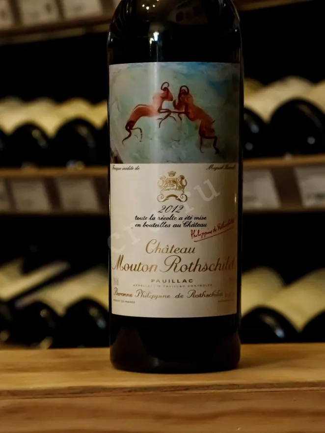 В магазине Крю Профи Chateau Mouton Rothschild Pauillac 2012 0.75 л