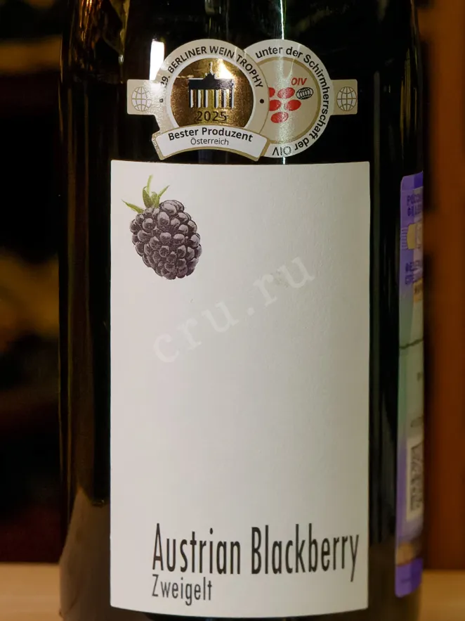 В магазине Крю Профи Weingut R&A Pfaffl Austrian Blackberry Zweigelt 2024 0.75 л
