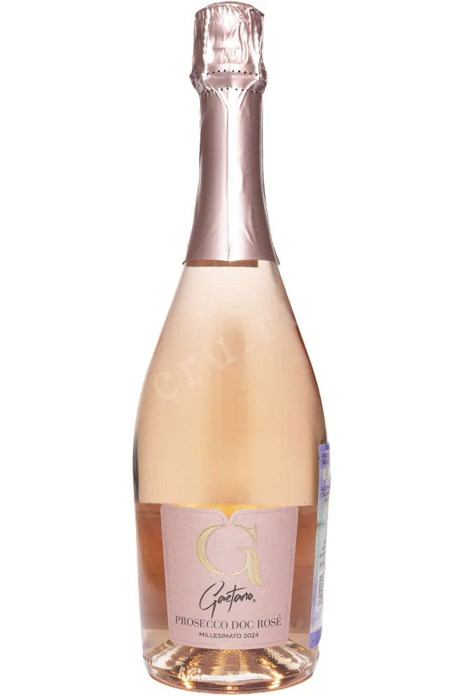 Игристое вино Gaetano Prosecco Rose Millesimato DOC in gift box 2024 0.75 л
