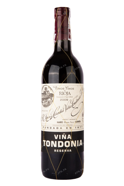 Вино Vina Tondonia Reserva DOC Rioja 2009 0.75 л