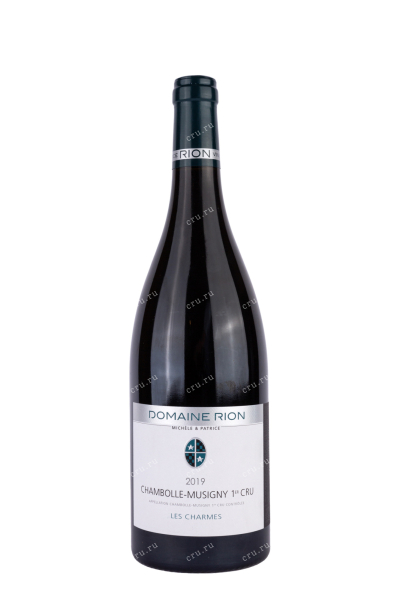 Вино Chambolle-Musigny 1er Cru Domaine Rion Michele et Patrice Les Charmes 2019 0.75 л
