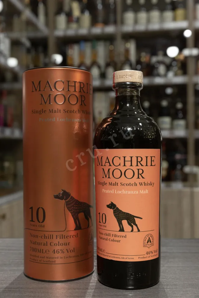 В магазине Крю Профи Arran Machrie Moor Peated Lochranza Malt 10 Years Old in tube 0.7 л