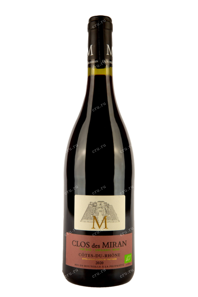 Вино Clos des Miran Red Dry 2020 0.75 л