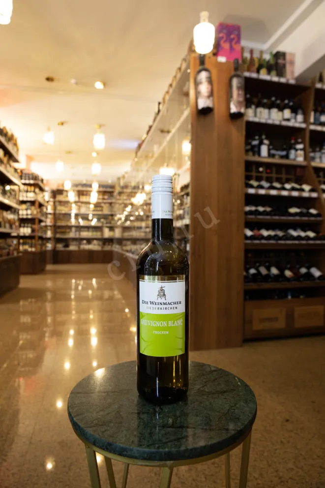 В магазине Крю Профи Die Weinmacher Sauvignon Blanc Qualitetswein 2021 0.75 л