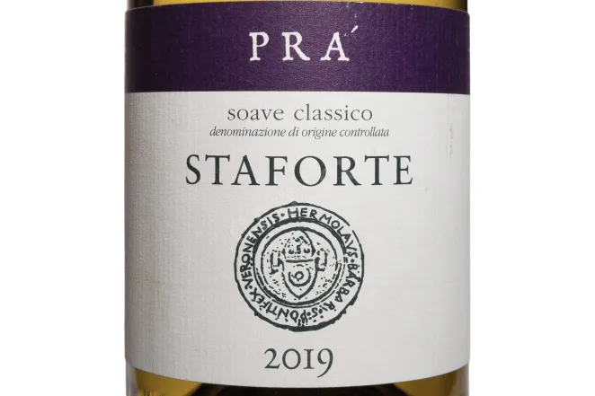 Этикетка Pra Soave Classico Staforte 2019 0.75 л