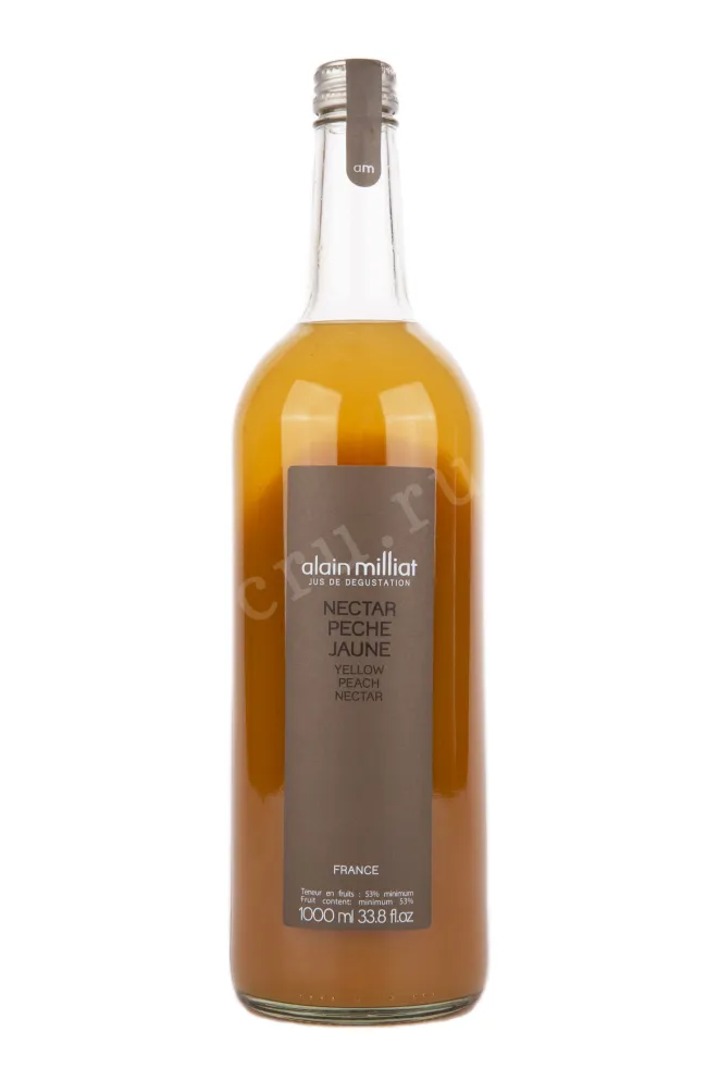 Сок Alain Milliat nectar peche jaune  1 л