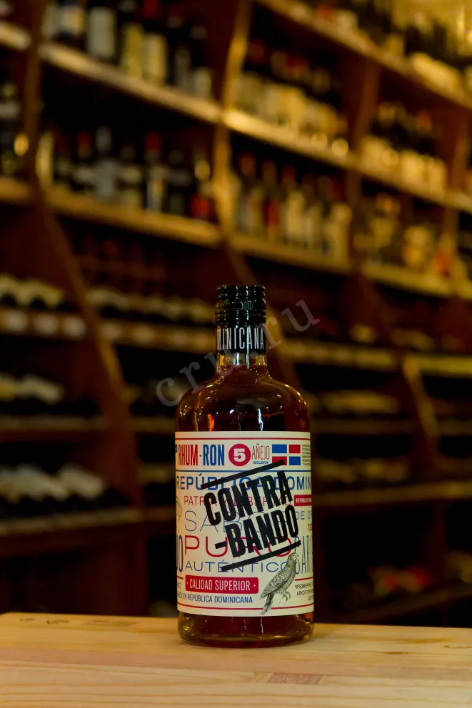 В магазине Крю Профи Contrabando Anejo 5 years gift box 0.7 л