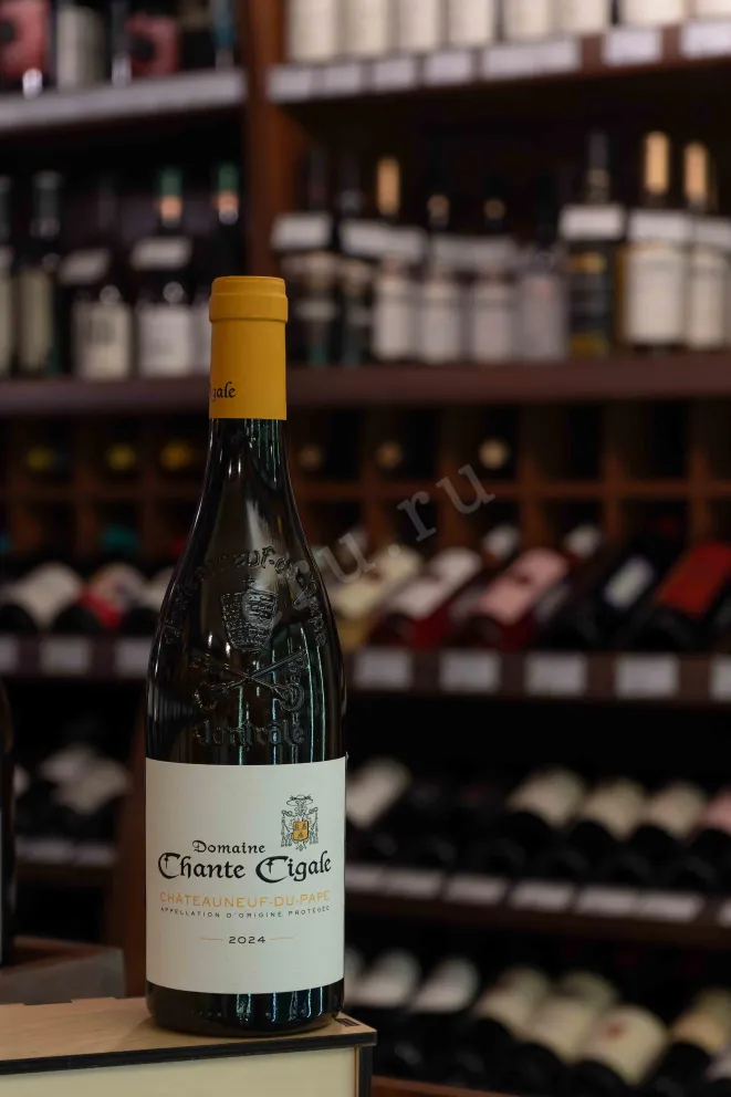 В магазине Крю Профи Domaine Chante Cigale AOP Chateauneuf-du-Pape 2024 0.75 л